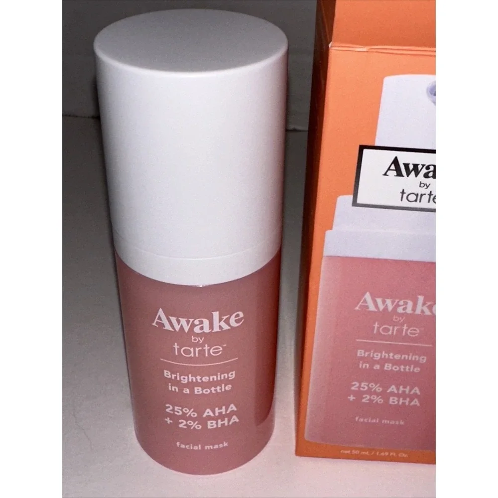 Awake by Tarte Brightening in a Bottle Facial Mask 25%‎ AHA 2% BHA 50ml 1.69oz